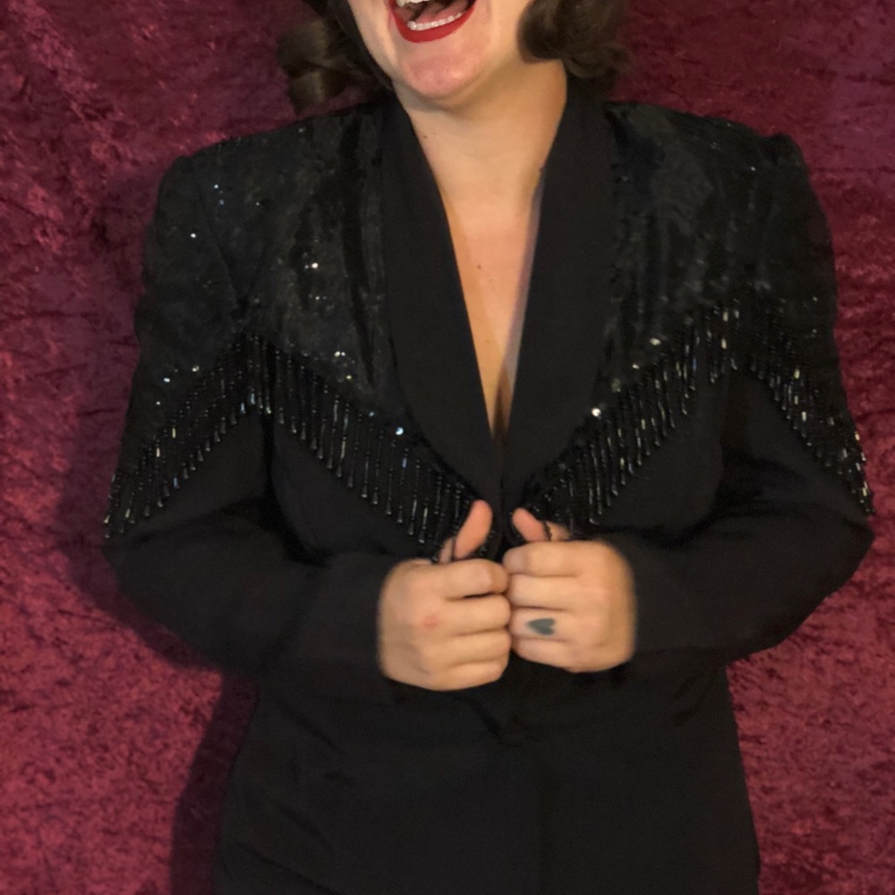 Blazer beaded
